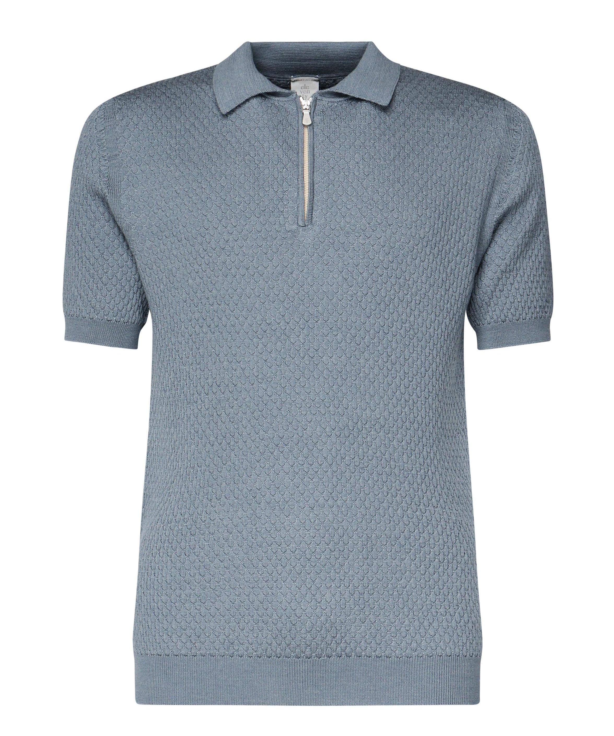 Polo in lana K76POLK10MAG24003 08B ELEVENTY 