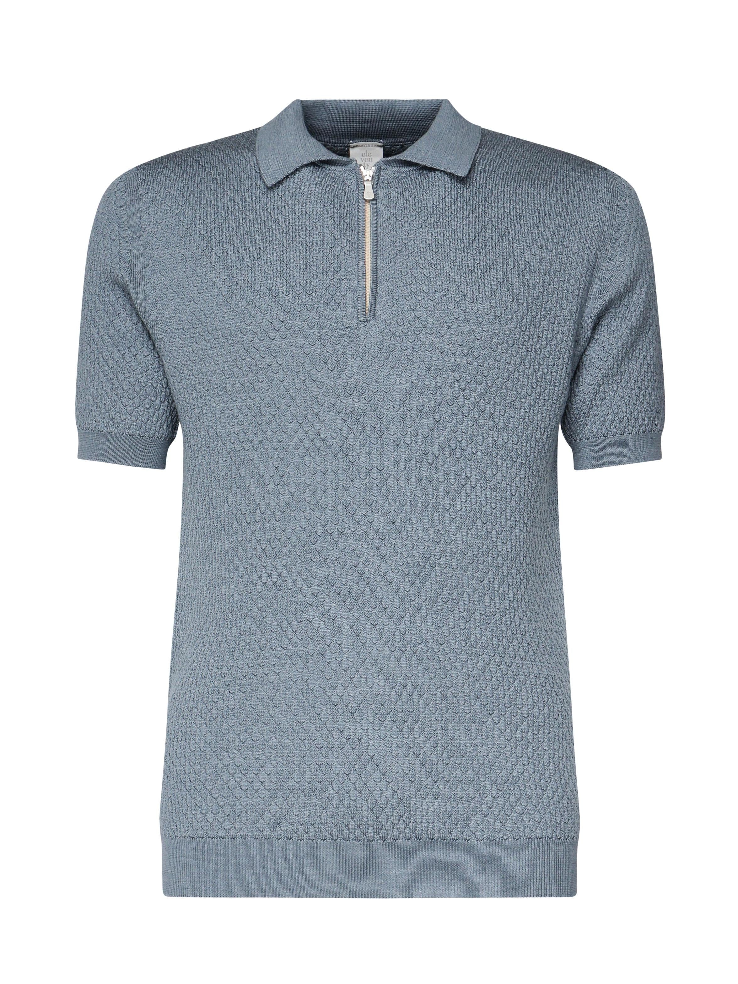 Polo in lana K76POLK10MAG24003 08B ELEVENTY 