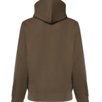 Felpa in cotone con profili Check e cappuccio 8127603 C5319 BURBERRY 