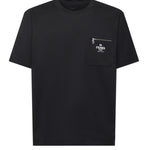 T-shirt in cotone con logo FY0936 ARYRF0QA1 FENDI 