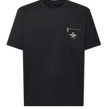 T-shirt in cotone con logo FY0936 ARYRF0QA1 FENDI 
