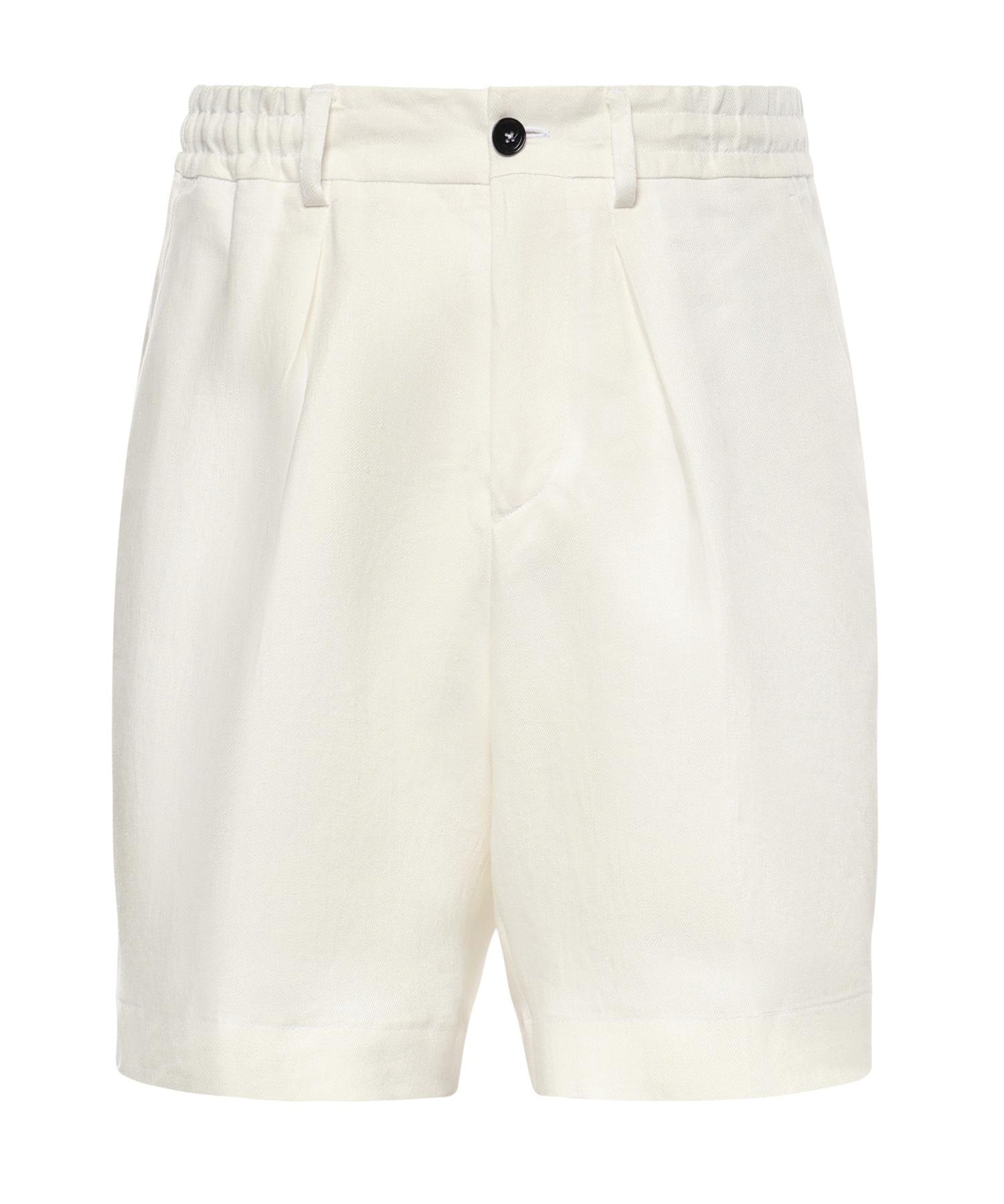 Bermuda Havier in lino HAVIER LM85BULL BIANCO BE ABLE 