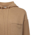 Felpa con cappuccio in lana e cashmere 2521366132600 005 MAX MARA 