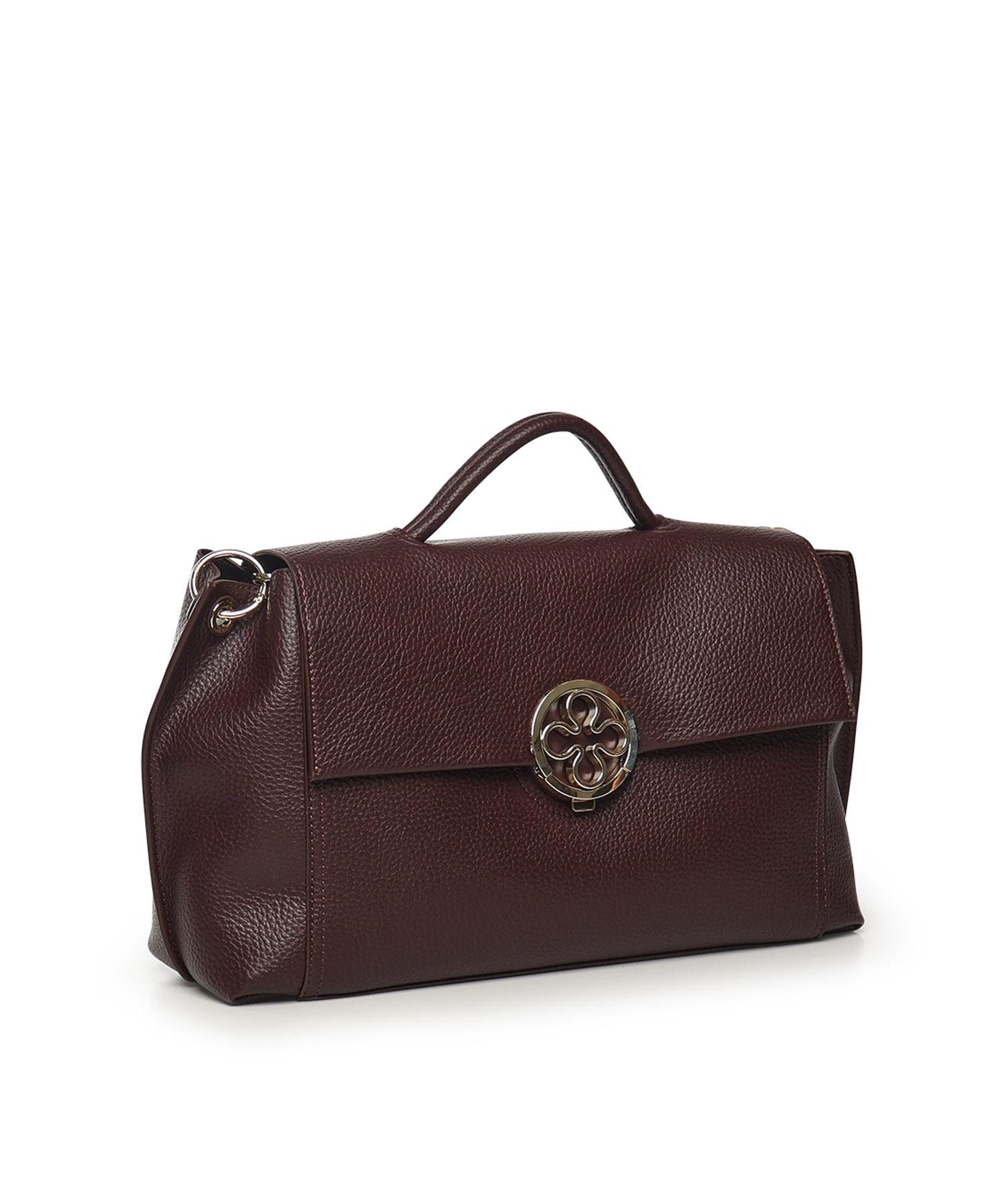 Borsa a mano Federica V 73BS9ER01 FEDERICA VBORDEAUX V° 73 