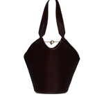Borsa Lotus Mini in cavallino<BR/> H2056 978585 KHAITE 