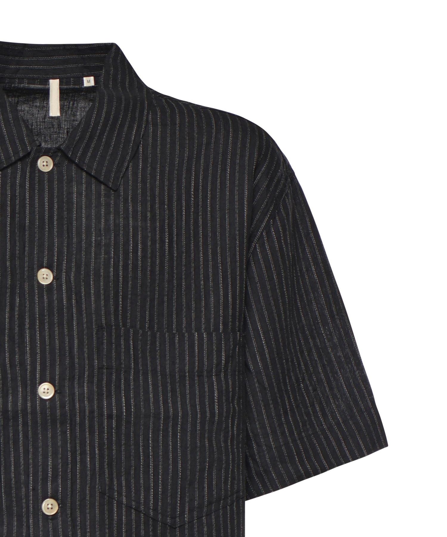 Camicia Adam in lino 1291-1 999 SUNFLOWER 