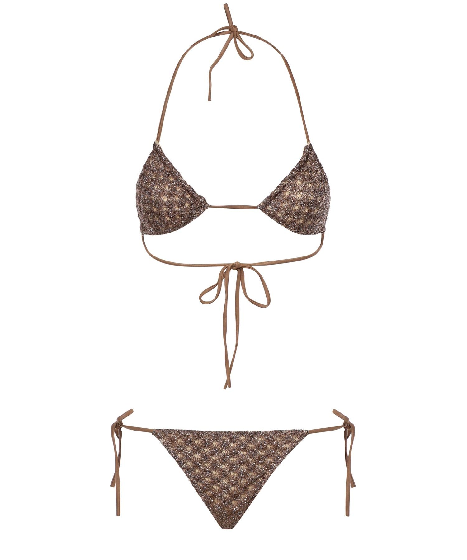 Bikini in viscosa lamé motivo ragnatela MC22SP00 BR014DS80EE MISSONI 