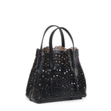 Borsa Mina 20 in pelle di vitello AA1S06720C0A44 999 ALAIA 