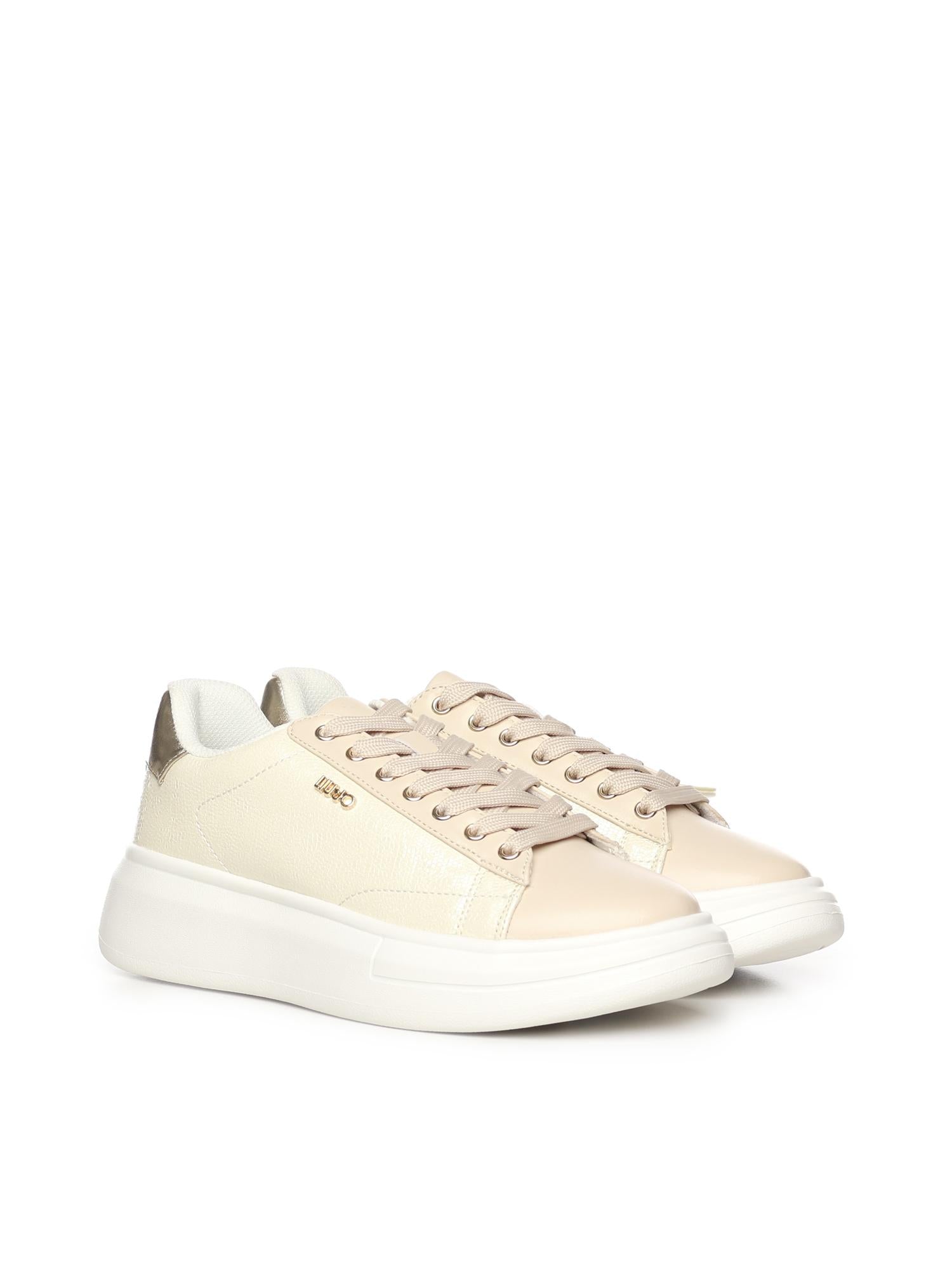 Sneakers platform in pelle BF5059EX300 S1052 LIU JO 