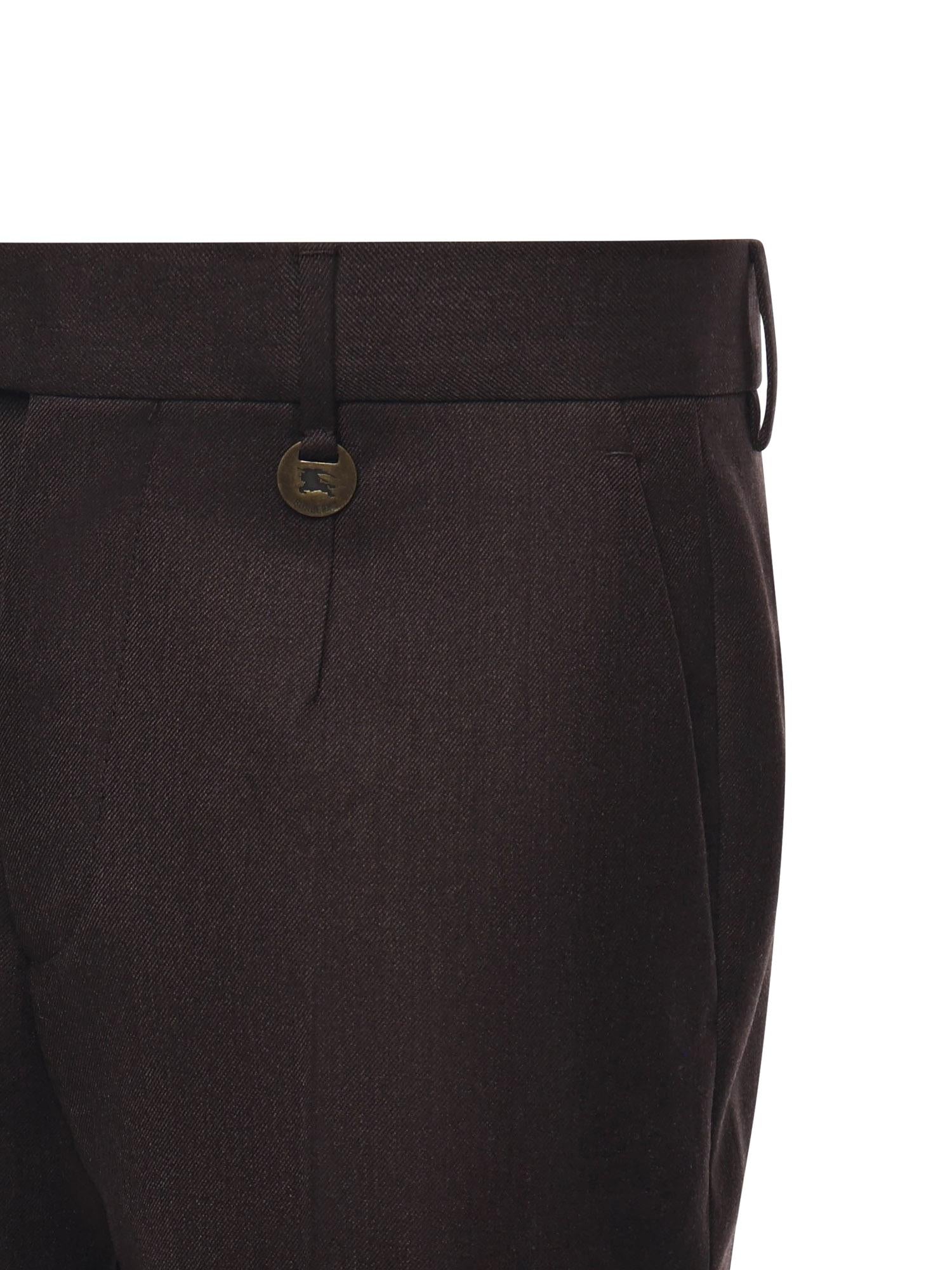 Pantaloni sartoriali in lana 8115552 C3496 BURBERRY 