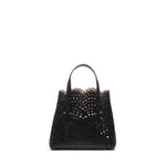 Borsa Mina 20 in pelle di vitello AA1S06720C0A44 999 ALAIA 