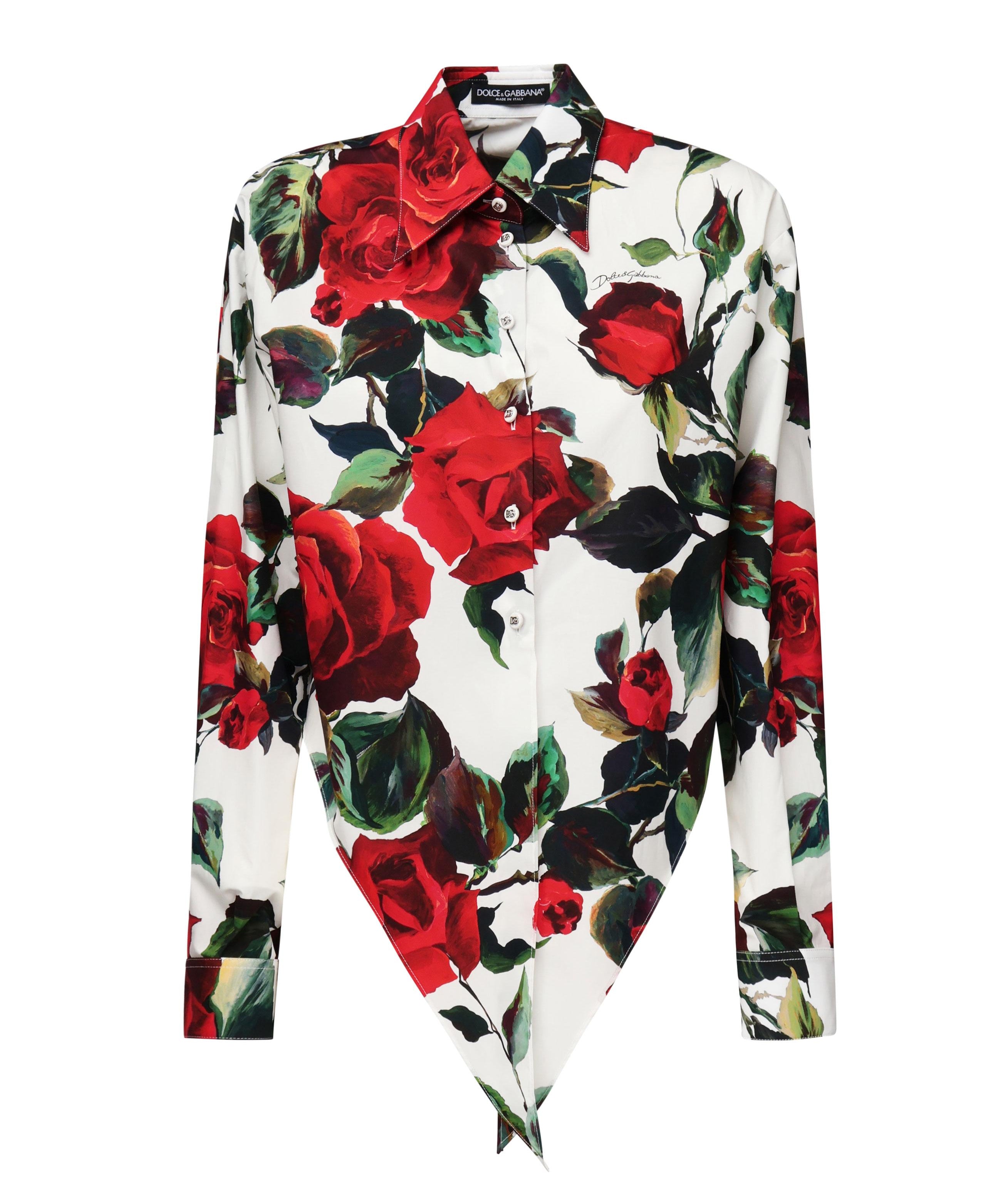 Camicia cropped con stampaShirt F5S65T HS5S2HA5KQ DOLCE & GABBANA 