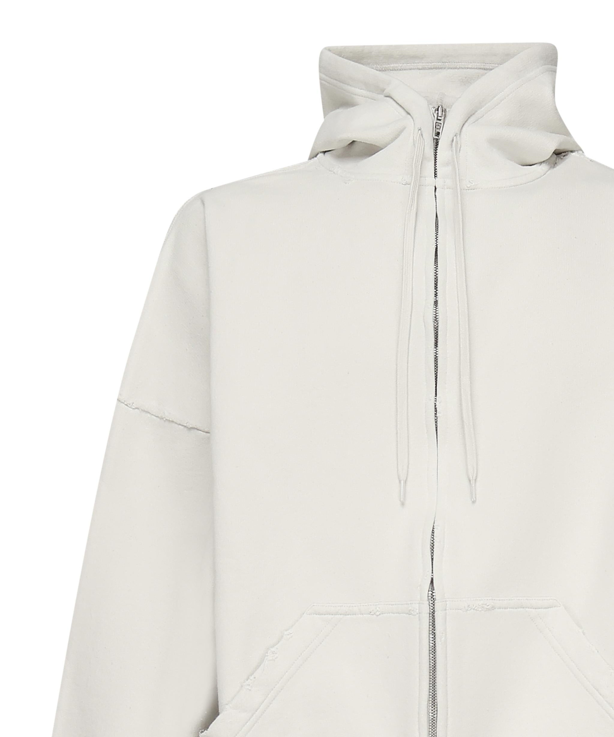 Hoodie Con Zip Security Tape 826162 TSVF83341 BALENCIAGA 