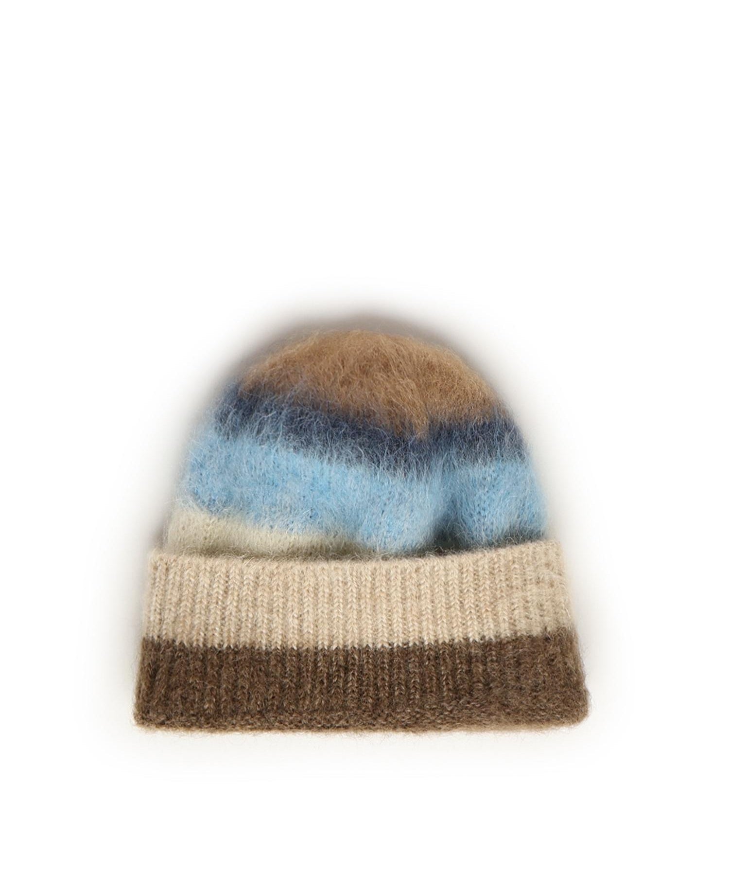 Cappello in mohair con logo 5HC378 2CVDF04BD MIU MIU 