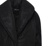 Giacca effetto pelle martellata AUW4PUFF BLACK ALBERTO AUDENINO 