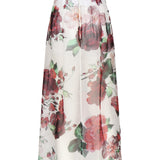 Gonna longuette stampa Rose F4BBOT IS1Y6HA5PD DOLCE & GABBANA 