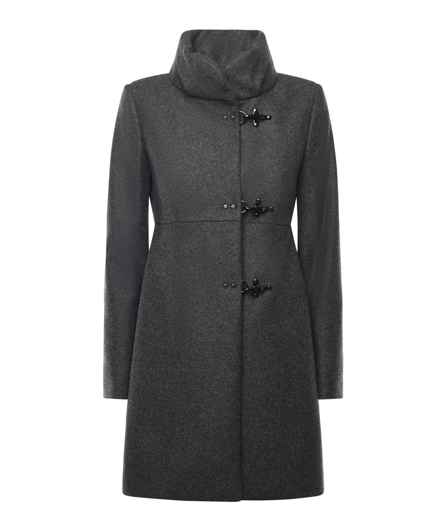 Cappotto Romantic in panno di lana mélange NAW5051Y050XMY B803 FAY 