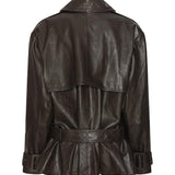 Giacca biker in pelle 115817 1667 ROTATE 