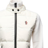 Cardigan imbottito in lana con zip J20989B00004 M1122001 MONCLER 