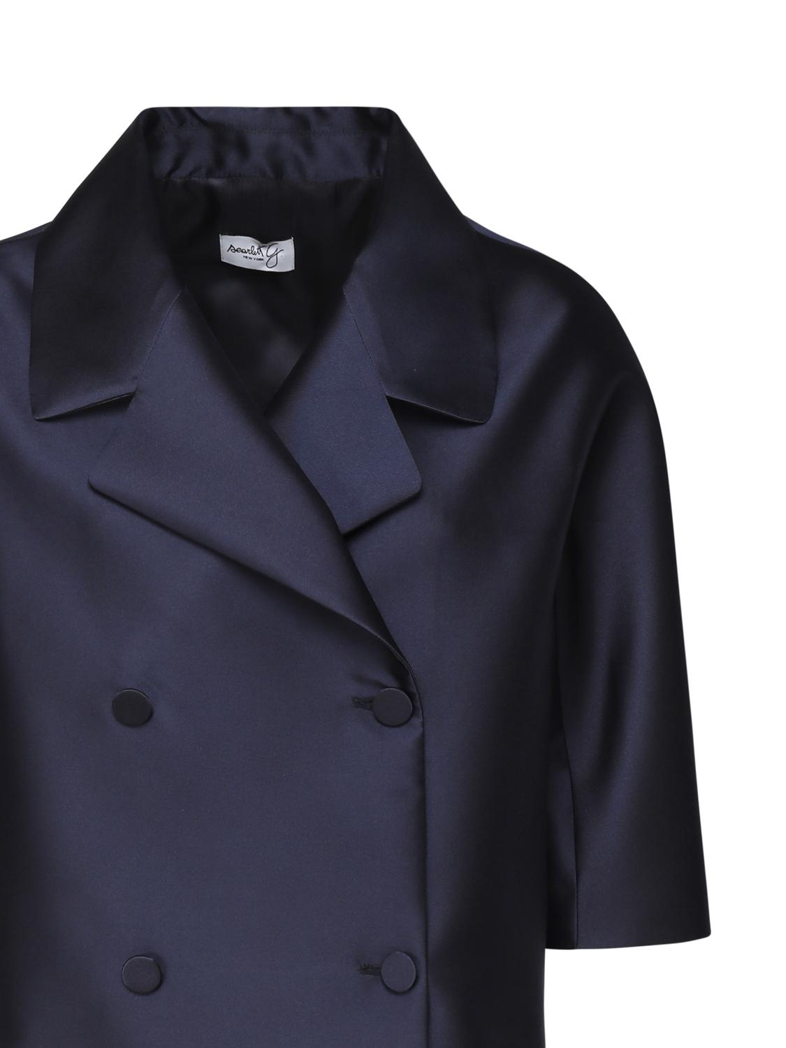 Giacchina taglio corto in satin 4369 412713 SCARLETT G 