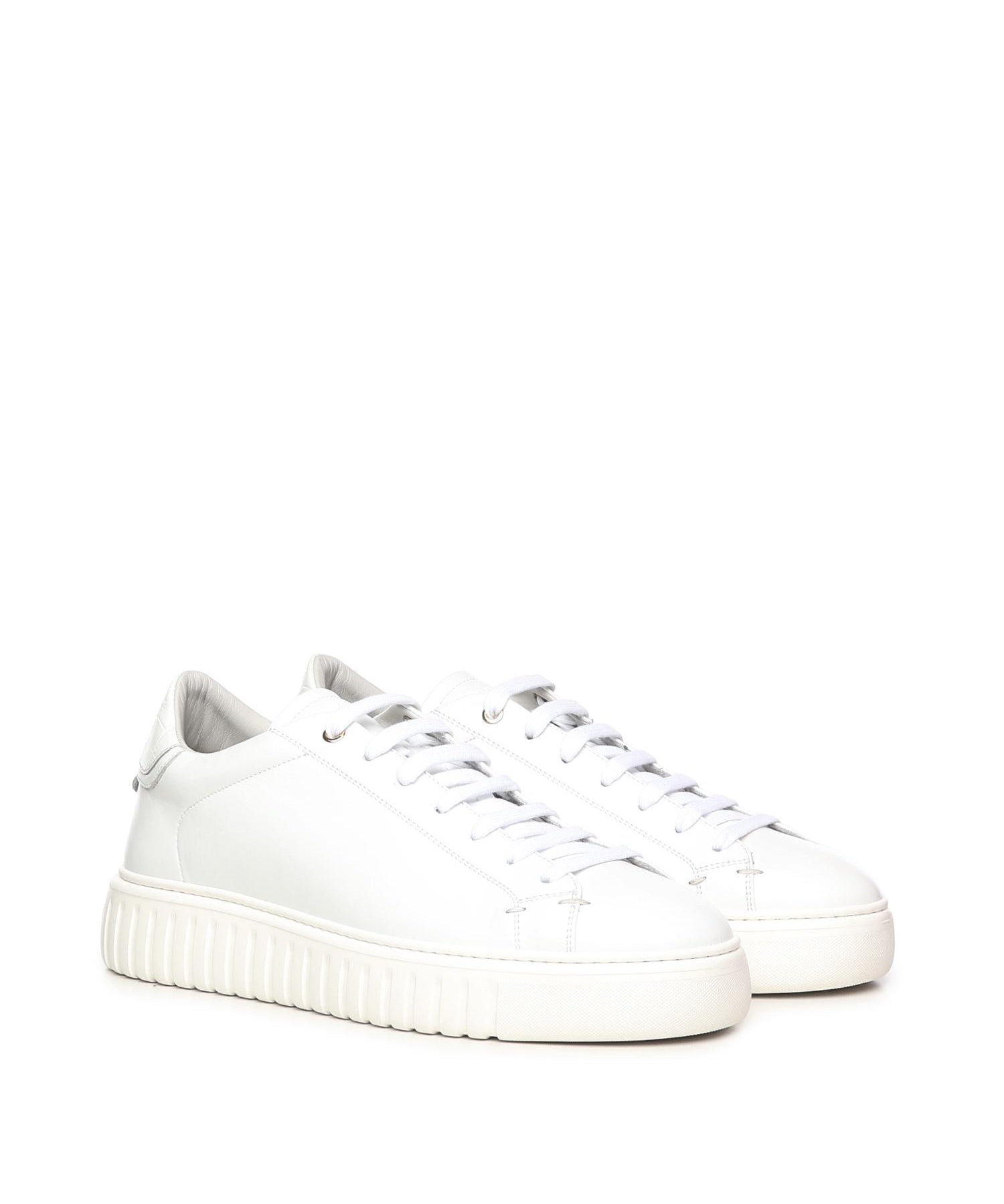 Sneakers Mars in pelle MARS NAPPAWHITE GIULIANO GALIANO 