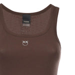 Canotta con logo Love Birds 100807 A338L78 PINKO 