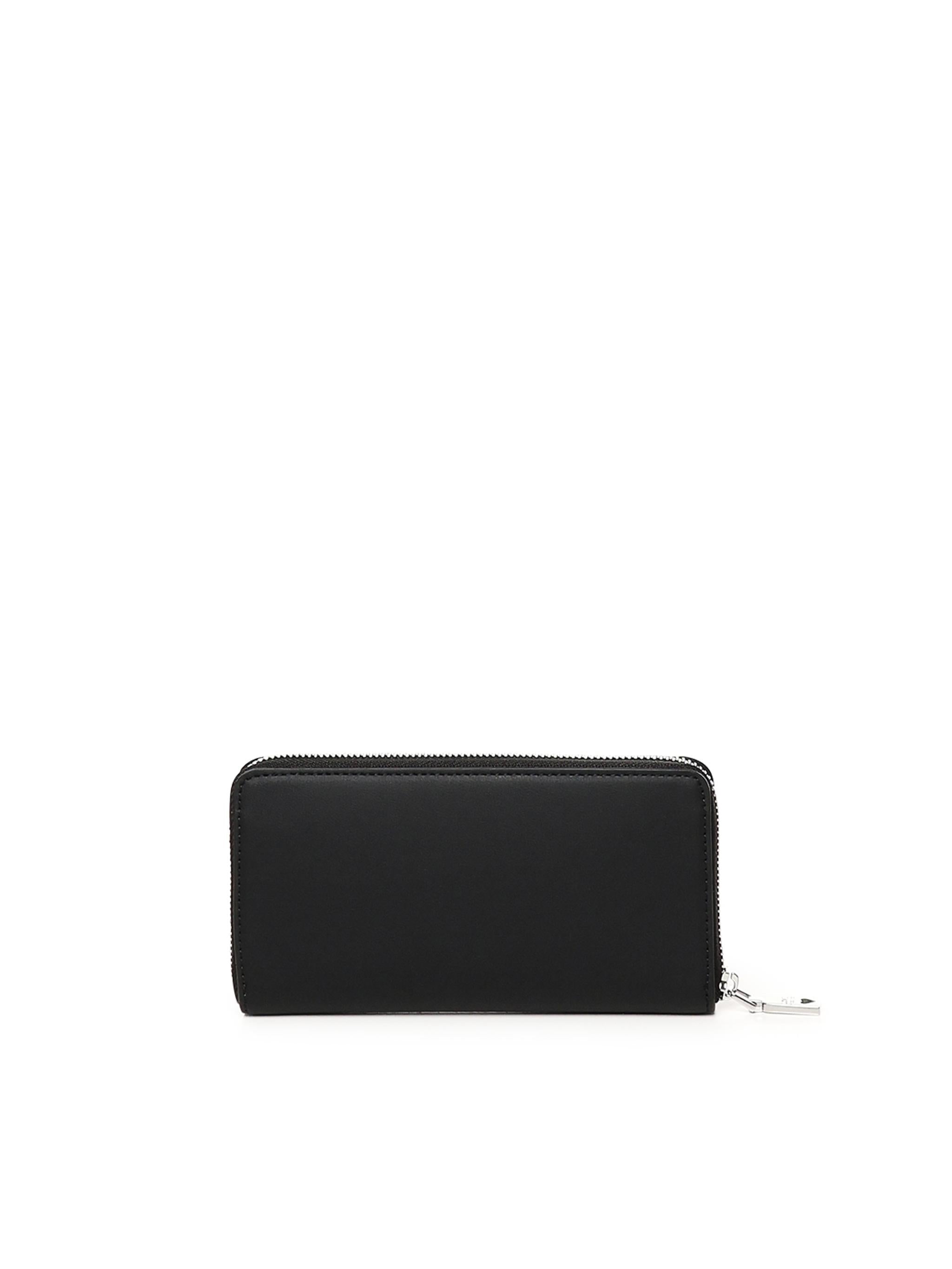 Portafoglio con logo lettering JC5611PP1MKD0 00B LOVE MOSCHINO 