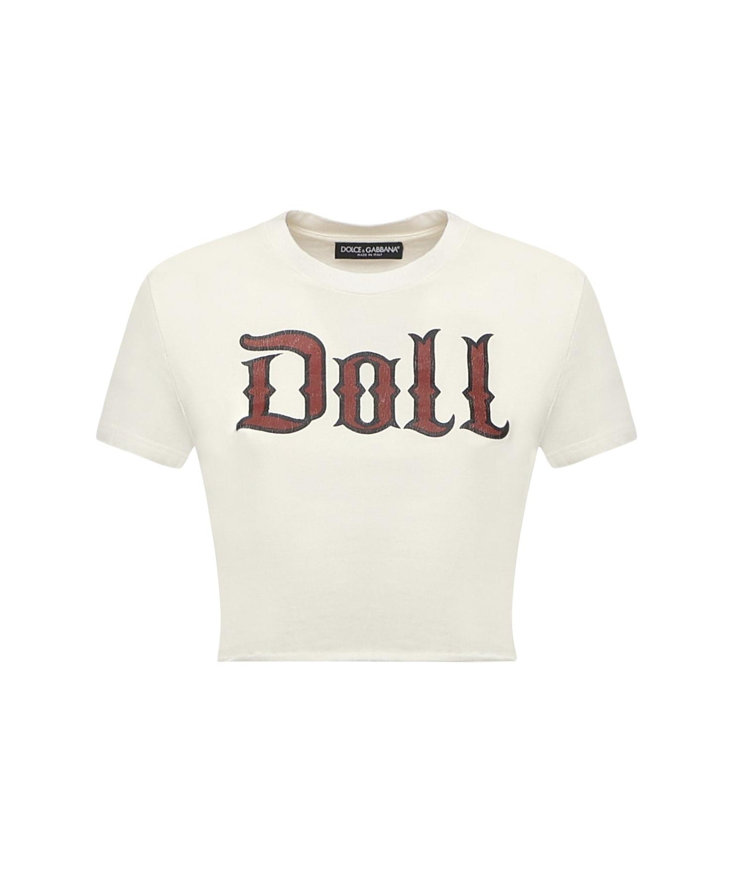 T-shirt in cotone con stampa F8V95T GDDGSS9000 DOLCE & GABBANA 