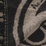 Sciarpa caroline jacquard 73SP8FT03 CAROLINENATURALE/NERO V° 73 