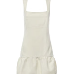 Abito cropped svasato 105768 A2QVZ00 PINKO 
