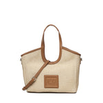 Tote bag Jenny 73BS8VR02P JENNYNATURALE/CUOIO V° 73 
