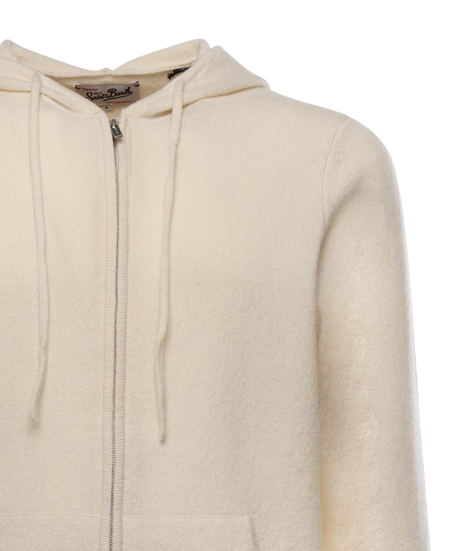Felpa con zip Notting NOT0002 00040I MC2 SAINT BARTH 