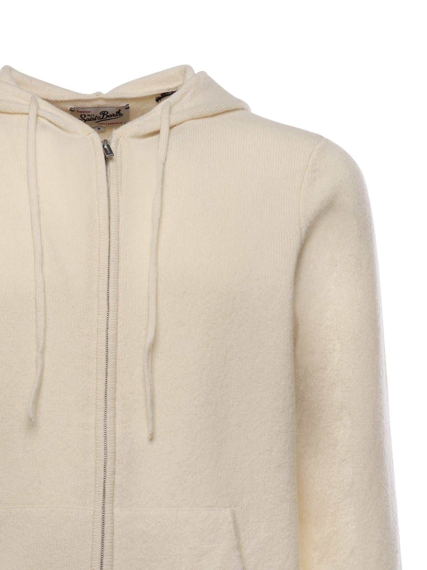 Felpa con zip Notting NOT0002 00040I MC2 SAINT BARTH 