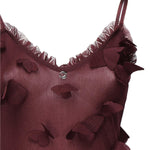 Abito Butterflies Techno con ricamo COPML166Y3015 RED COPERNI 
