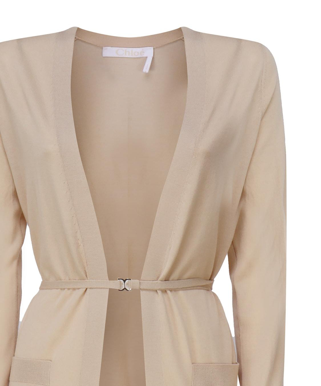 Cardigan con cintura<BR/> C24SMH01661 -24P CHLOÉ 