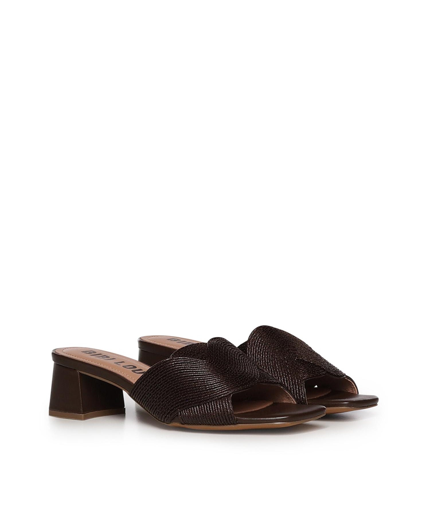 Mule Leo 45 879Z94HG MARRON BIBI LOU 