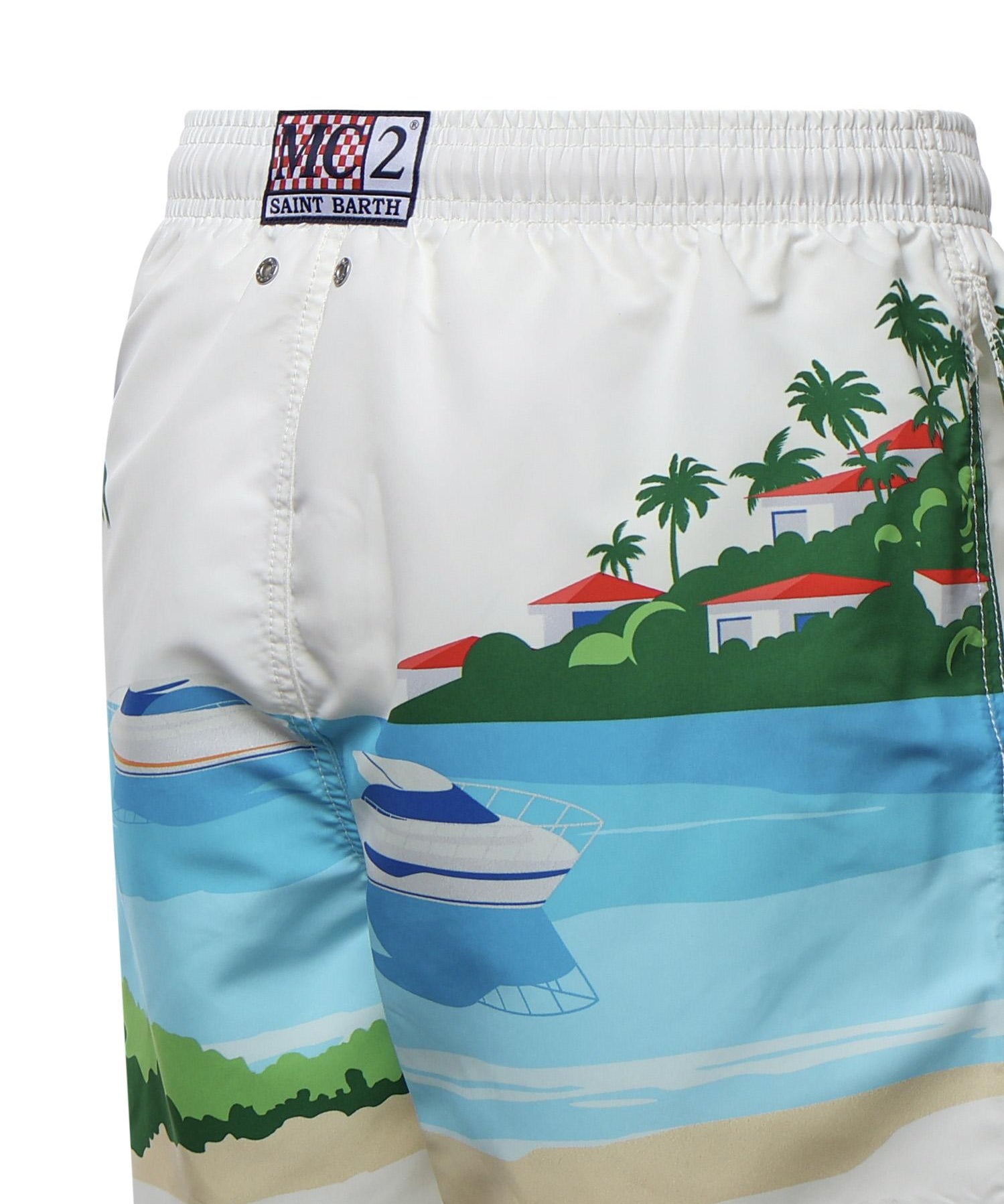 Costume da bagno con stampa GUS0009 07562L MC2 SAINT BARTH 