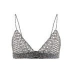 Top con cristalli GWP02270 P00197570352 GOLDEN GOOSE 