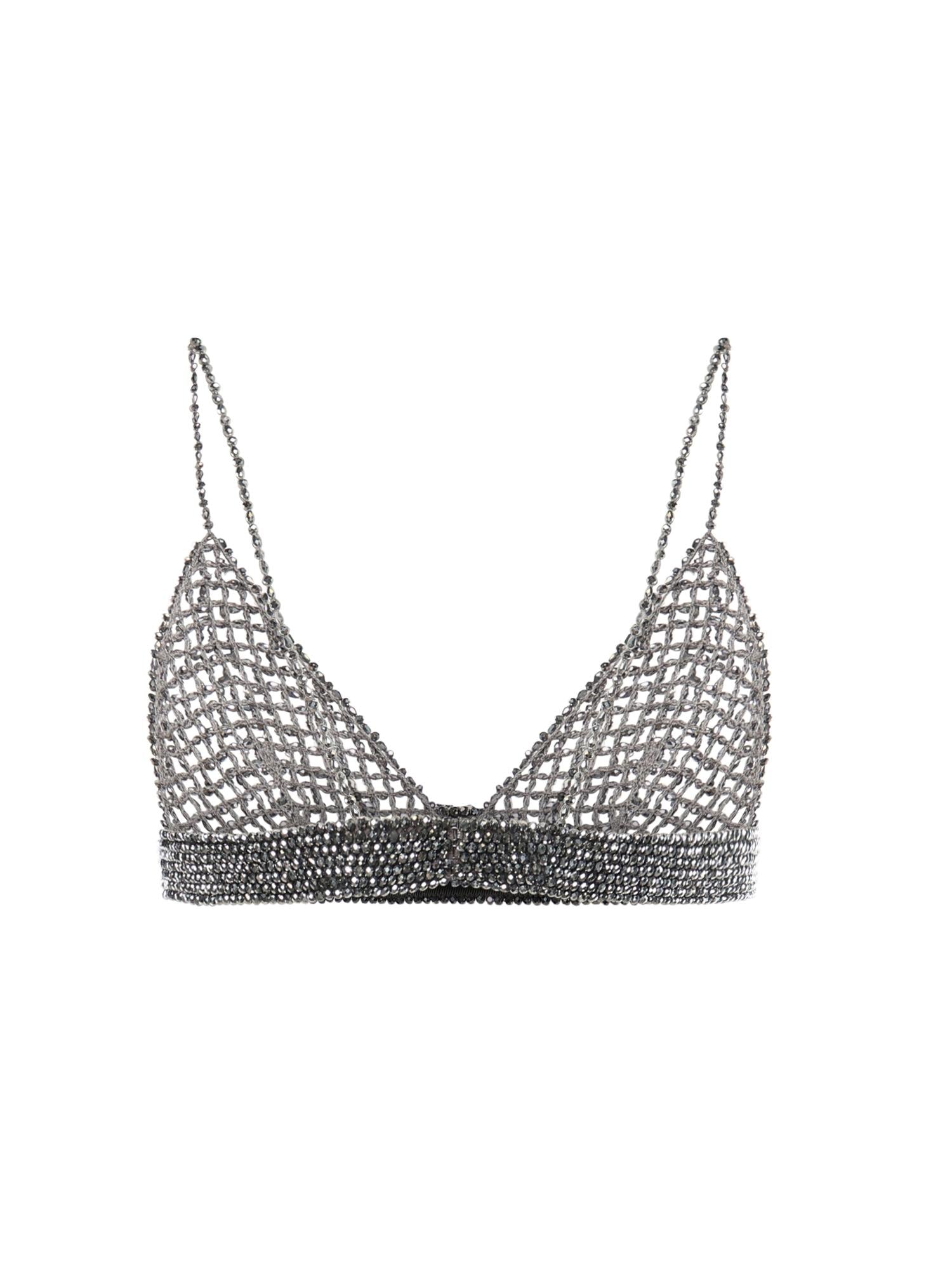 Top con cristalli GWP02270 P00197570352 GOLDEN GOOSE 