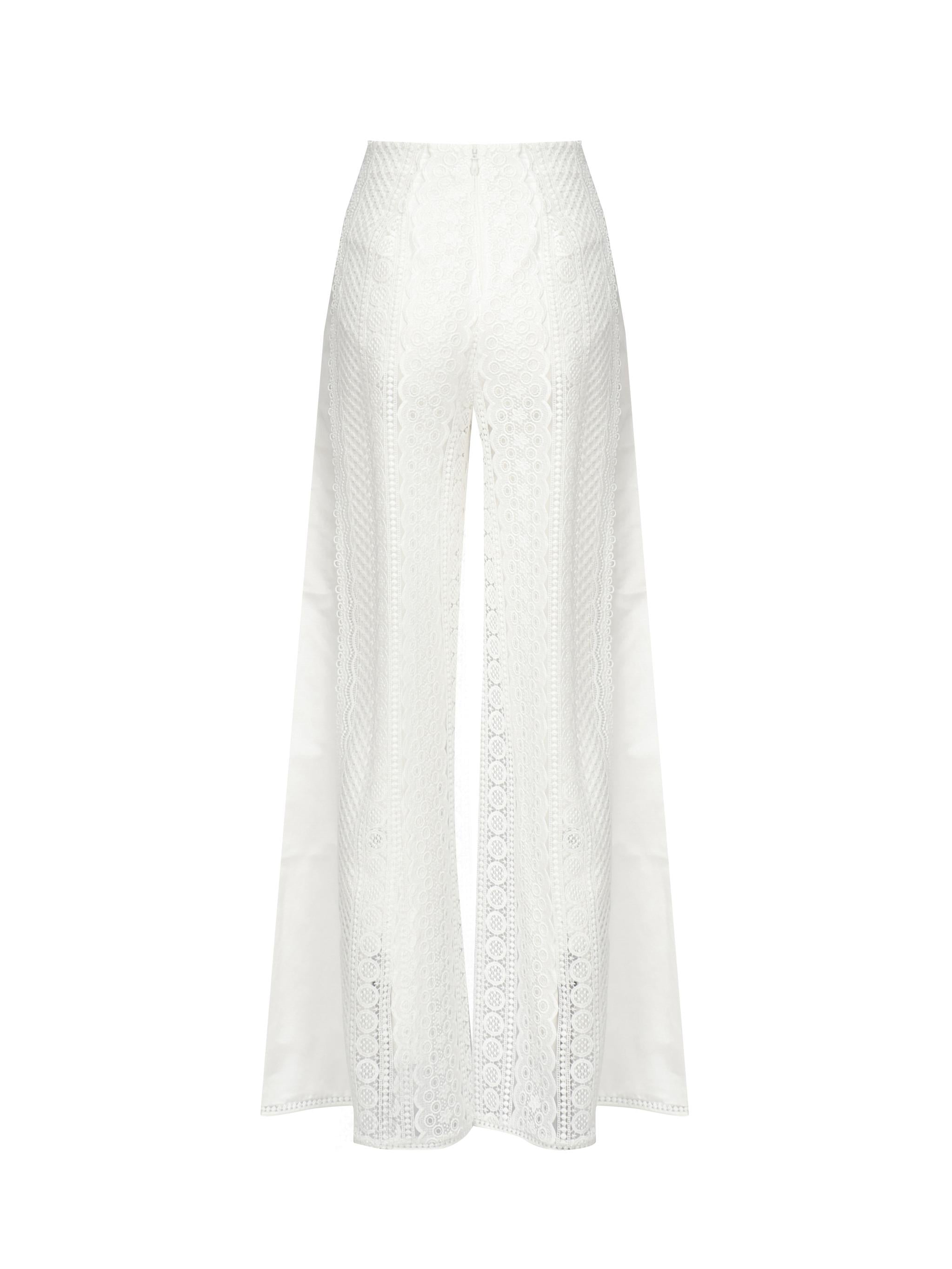 Pantaloni Orsie 256501 WHITE CHARO RUIZ 