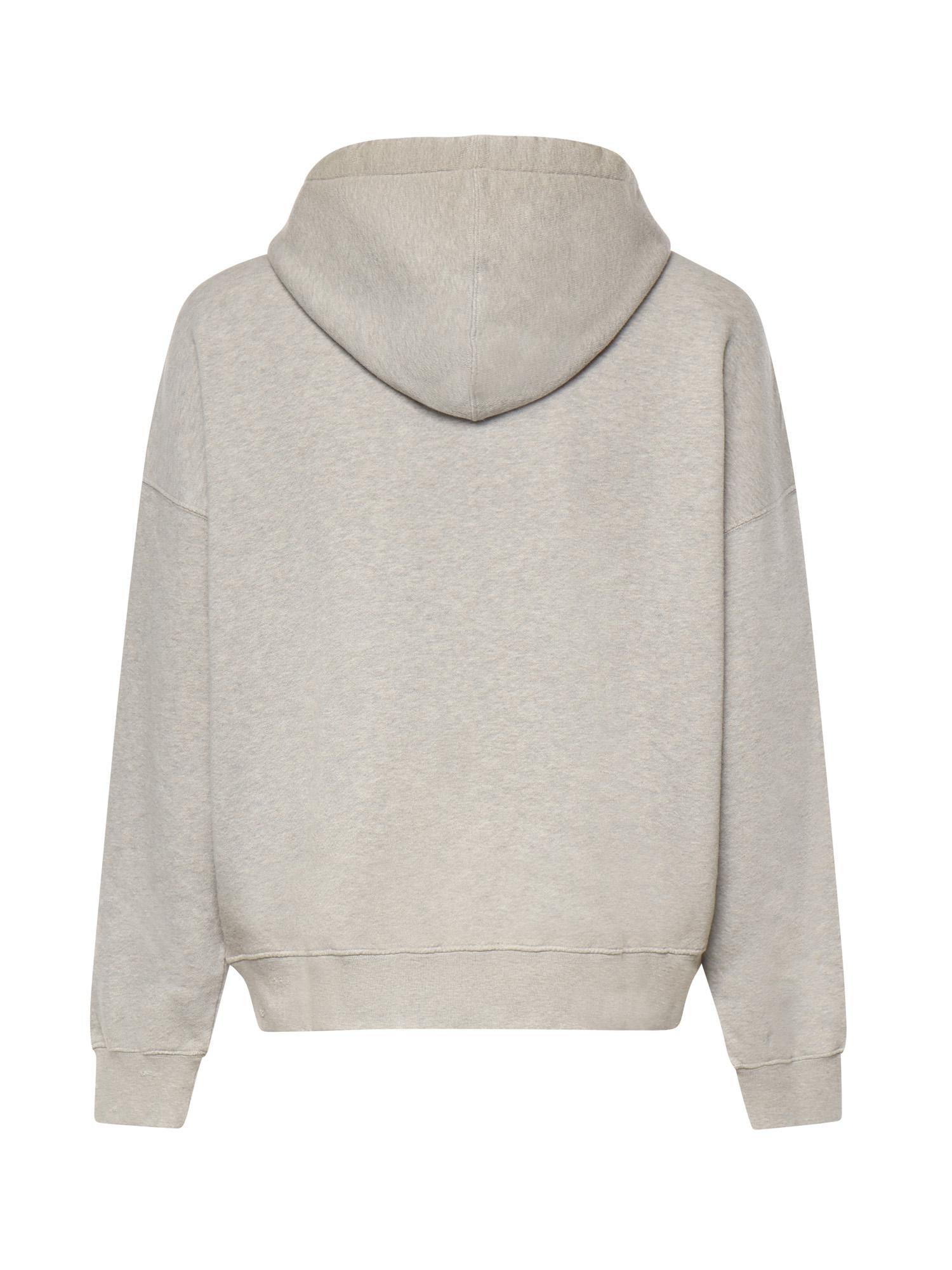 Felpa con cappuccio con stampa Flag vintage GUP02545 P00238160513 GOLDEN GOOSE 