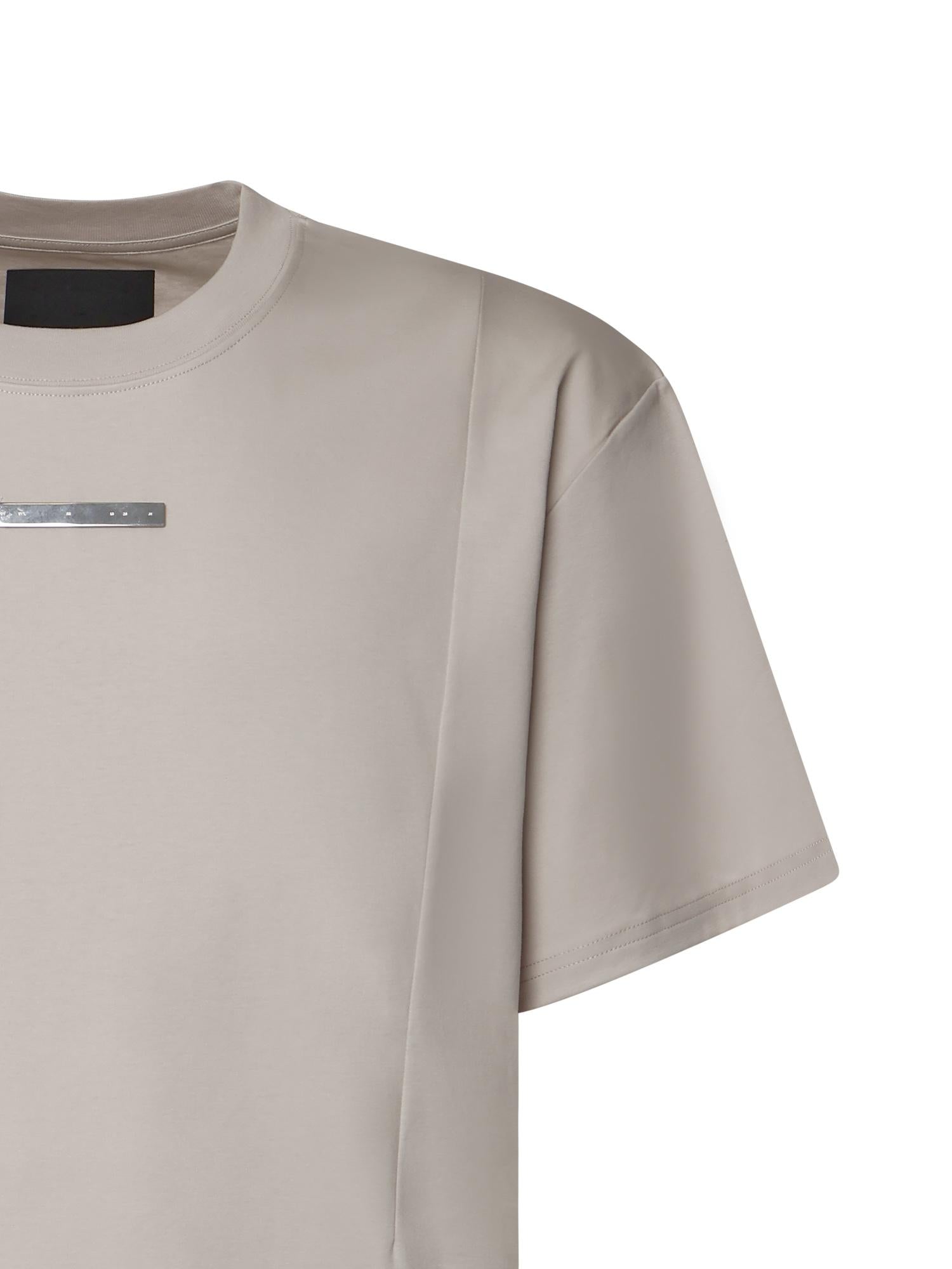 T-shirt Astrape in cotone SS26PREM09139 LGY06 HELIOT EMIL 