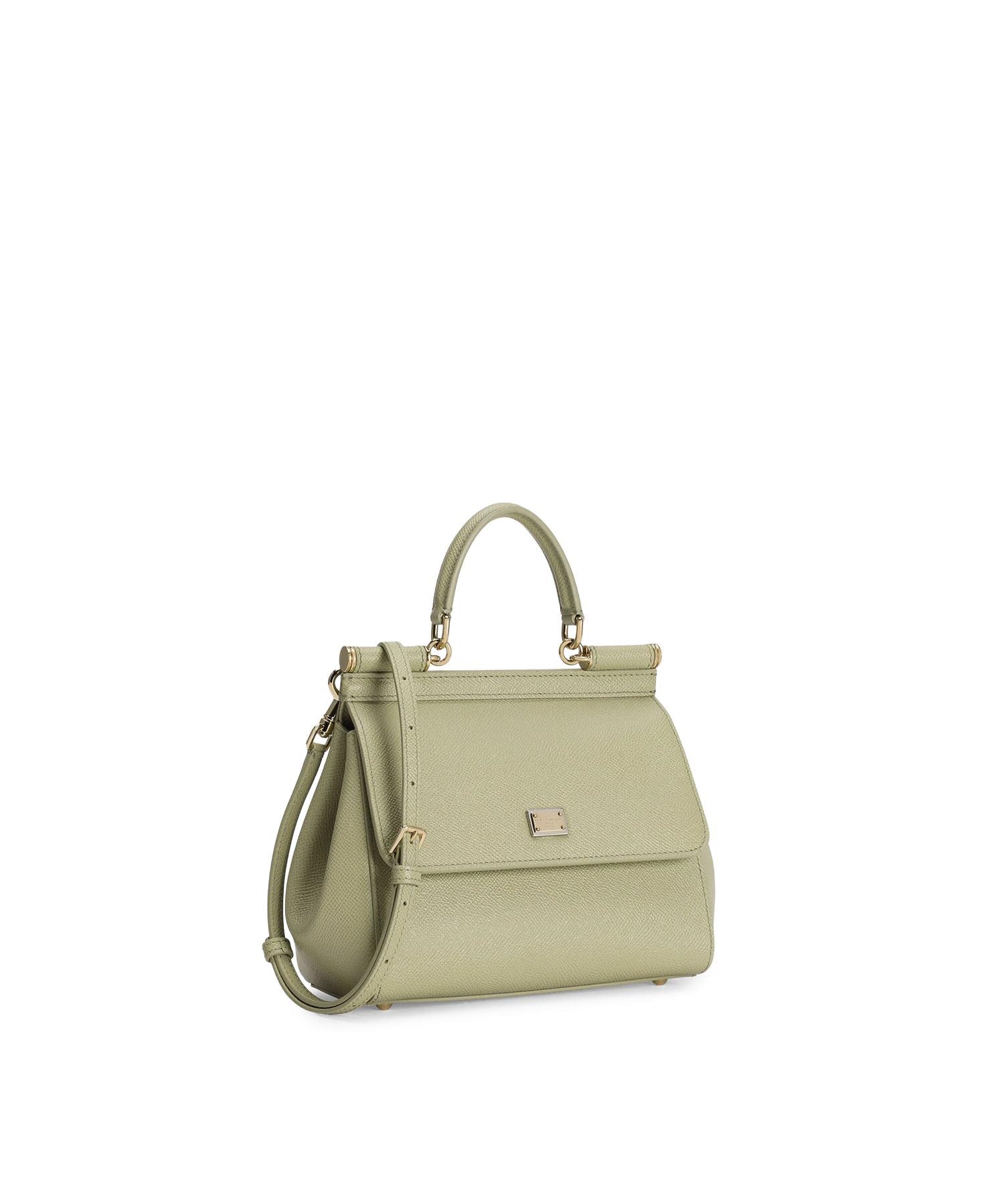 Borsa a mano Sicily media in pelle BB6003 B100180527 DOLCE & GABBANA 