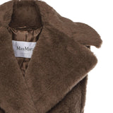 Cappotto smanicato in Teddy di alpaca e lana 2521276223600 004 MAX MARA 