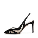 Slingback Lune in suede LNEMIDL0 SFE000 AQUAZZURA 