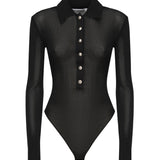 Body in viscosa PF25113T B SELF-PORTRAIT 