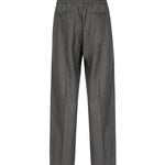 Pantalone 'Le Pantalon Élastiqué' HBP191WV008 GY Drôle de Monsieur 
