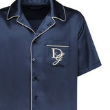 Camicia con ricamo logo G5LH3Z FU1AUB6712 DOLCE & GABBANA 