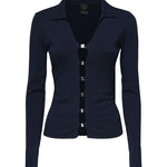 Maglia a maniche lunghe scollo ampio 104725 A2F0G82 PINKO 
