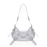Borsa a spalla Y2K.001 FBBP70001LAM -ARGENTO/NICKEL BIASIA 